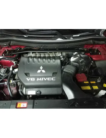 Barre anti-rapprochement supérieure Mitsubishi Outlander 3 noire