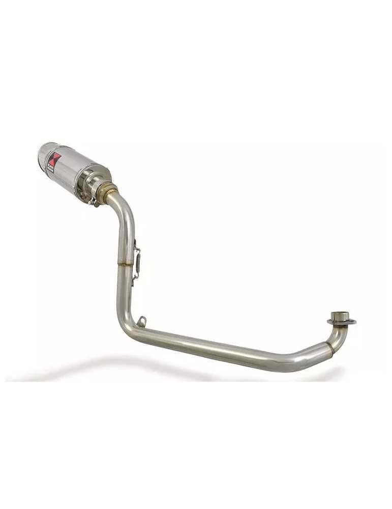 MSX 125 GROM Ligne complètes & Rond Silencieux En Inox 200mm