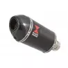Suzuki RV 125 / RV 250 VAN VAN 2003 - 2018 Ligne complète & Silencieux Ovale En Carbone 200mm
