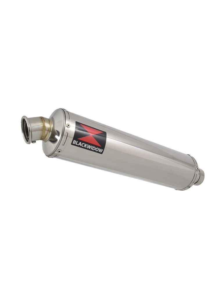 Suzuki RV 125 / RV 250 VAN VAN 2003 - 2018 Silencieux Rond en Inox 400mm