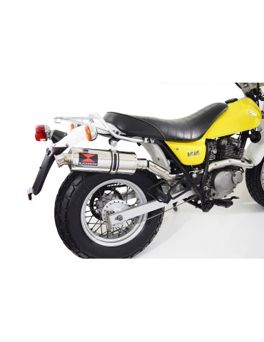 Suzuki RV 125 / RV 250 VAN VAN 2003 - 2018 Ligne complète & Silencieux Rond en Inox 300mm
