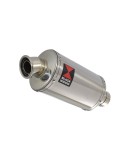 Suzuki RV 125 / RV 250 VAN VAN 2003 - 2018  Ligne complète & Silencieux Ovale en Inox 300mm