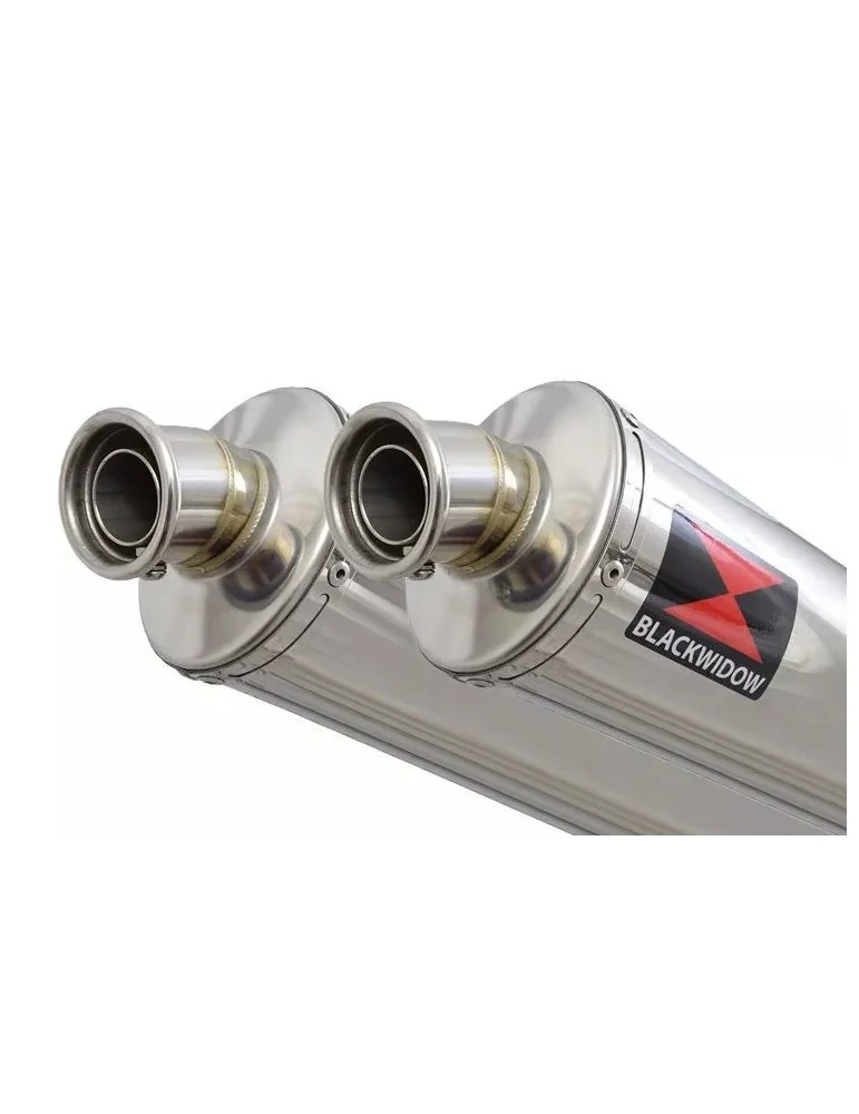 GL1500 Goldwing Ligne complètes & Rond Silencieux En Inox 450mm