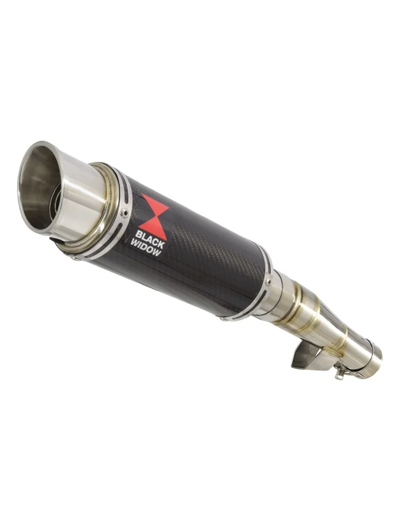 Honda NC 700 750 Integra 700 750 Tube de raccord + Silencieux GP Rond En Carbone 230mm