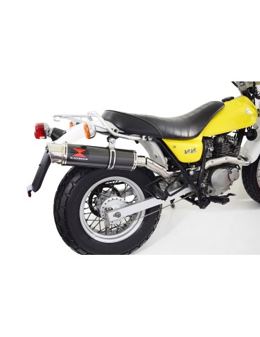 RV 125 / 200 VAN VAN Silencieux GP Rond En Carbone 360mm