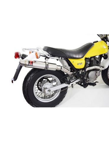 Suzuki RV 125 / RV 250 VAN VAN 2003 - 2018 Silencieux GP Rond en Inox 350mm