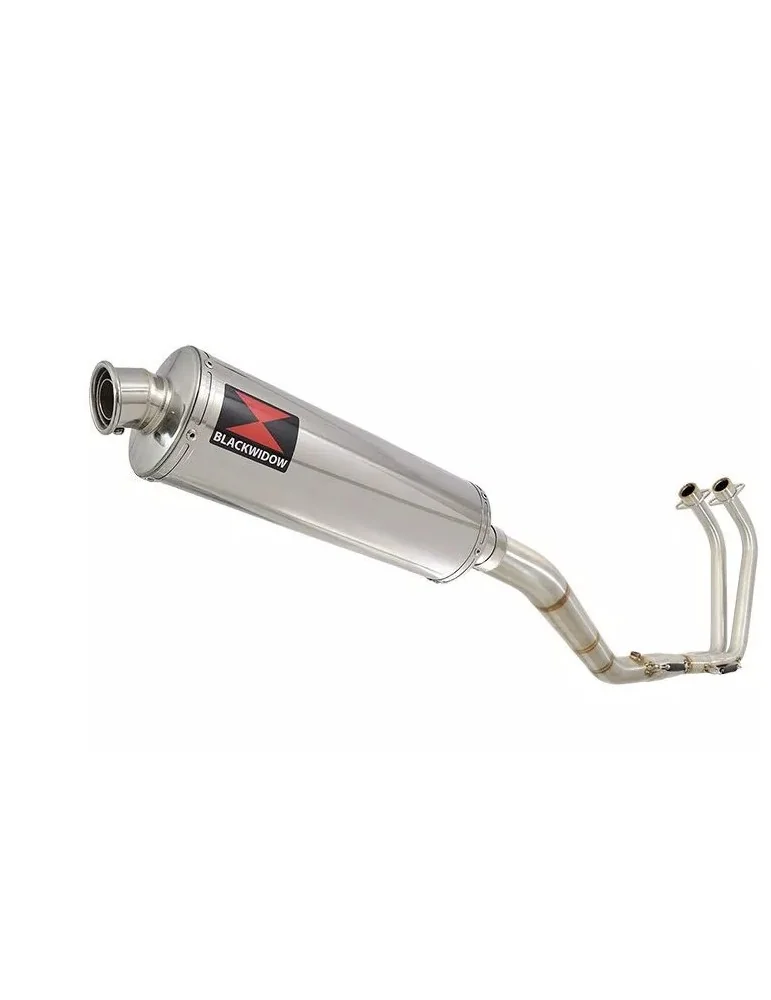 YZF R3 YZF R25 2015 - 2017 Decata Ligne complète + Silencieux Ovale En Inox 400mm