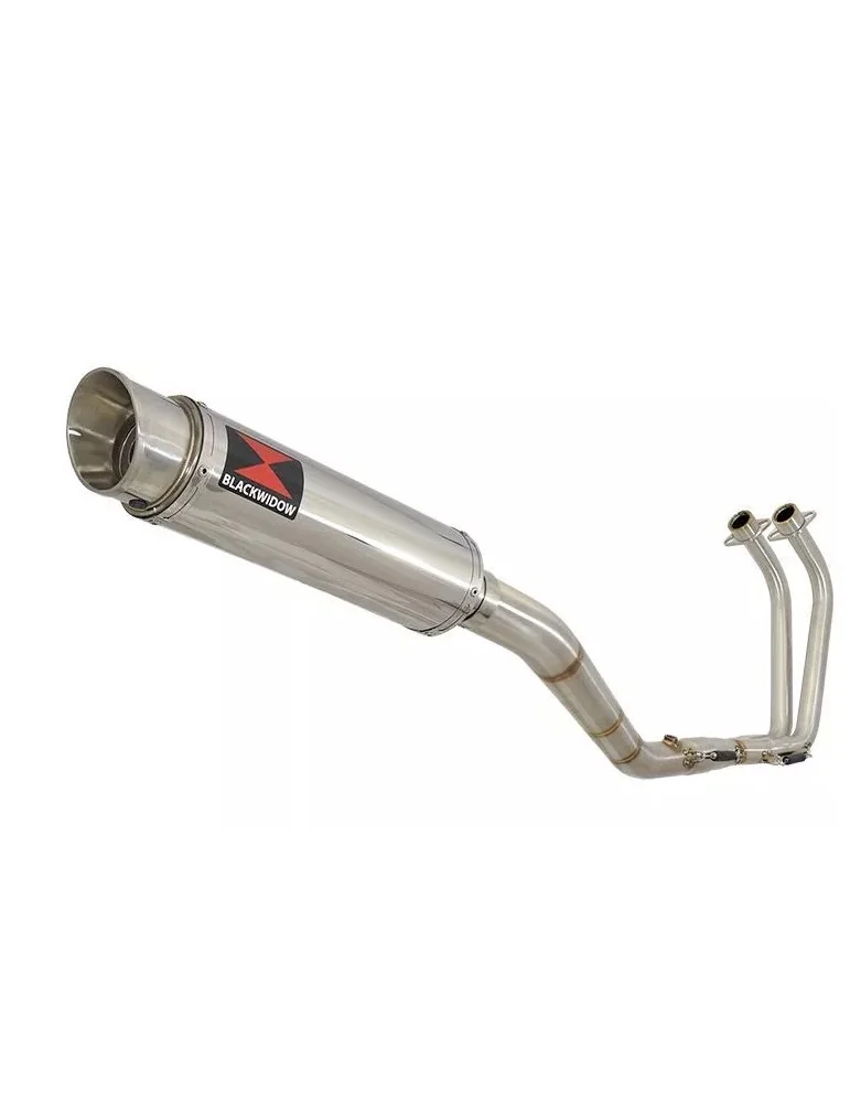 YZF R3 YZF R25 2015 - 2017 Decata Ligne complète + Silencieux Rond GP Style En Inox 360mm