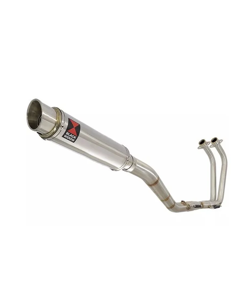 YZF R3 YZF R25 2015 - 2017 Decata Ligne complète + Silencieux Rond GP Style En Inox 350mm