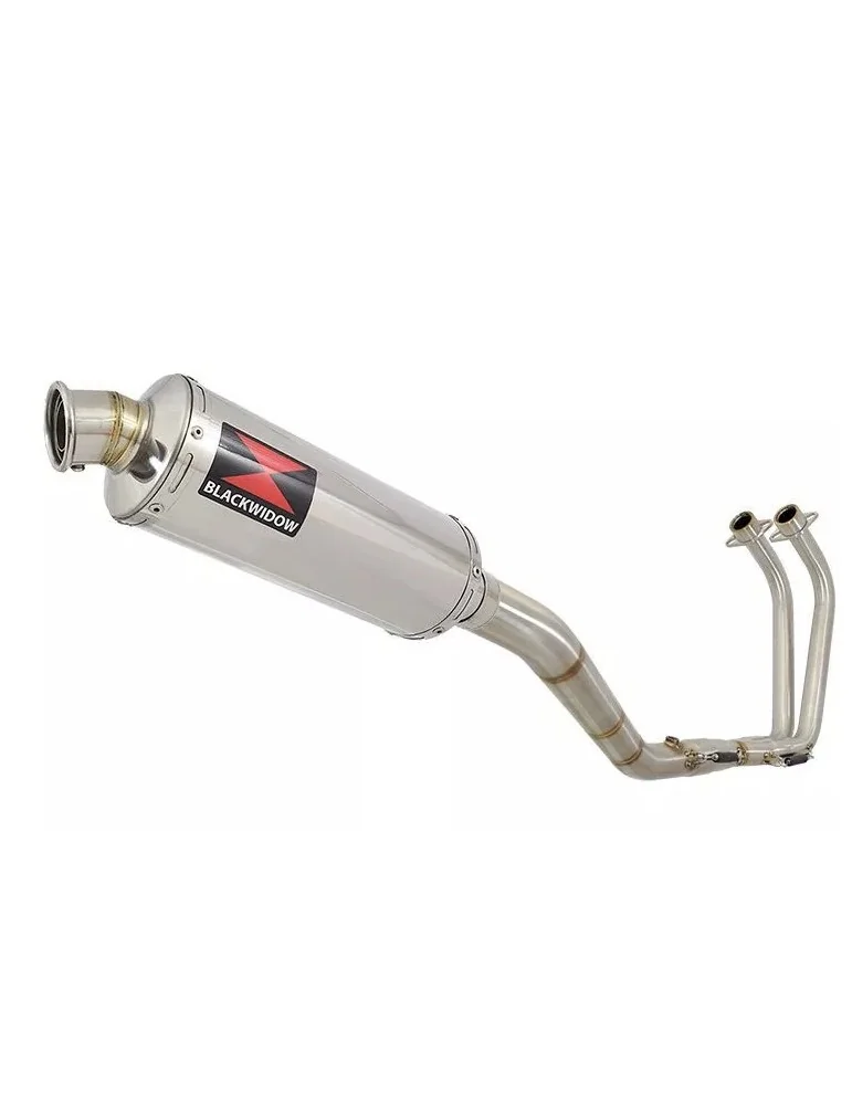 YZF R3 YZF R25 2015 - 2017 Decata Ligne complète + Silencieux Rond En Inox 300mm