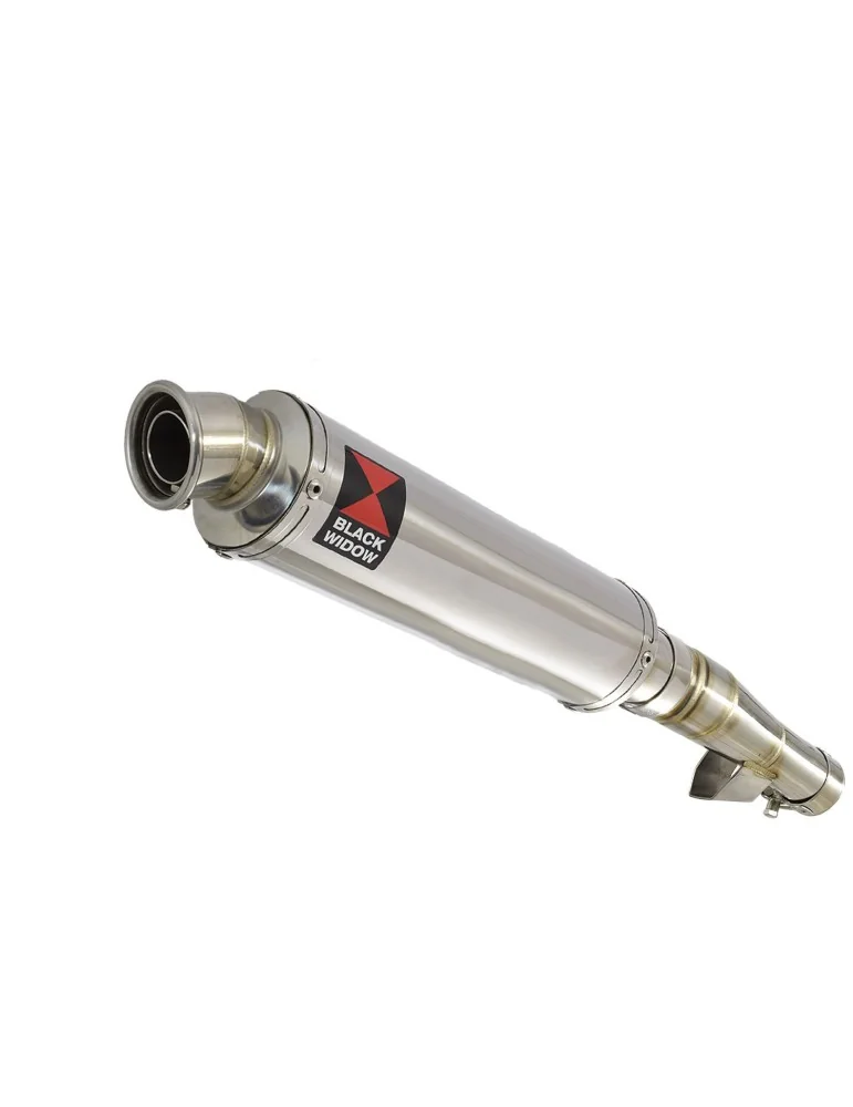 Honda NC 700 750 Integra 700 750 Tube de raccord + Silencieux Rond Inox 350mm