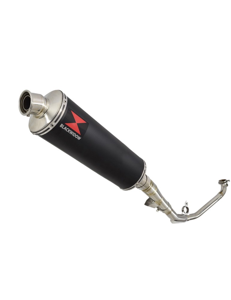 Honda NC 700 750 Integra 700 750 Decata Ligne complète / Silencieux Ovale Noir Inox 400mm