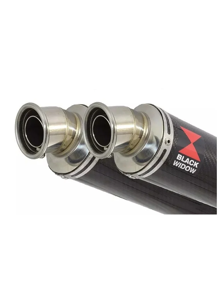 GL1500 GL 1500 GOLDWING Kit / Silencieux GP Rond En Carbone 350mm