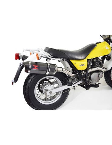 Suzuki RV 125 / RV 250 VAN VAN 2003 - 2018 Silencieux Hexagonale En Carbone 300mm
