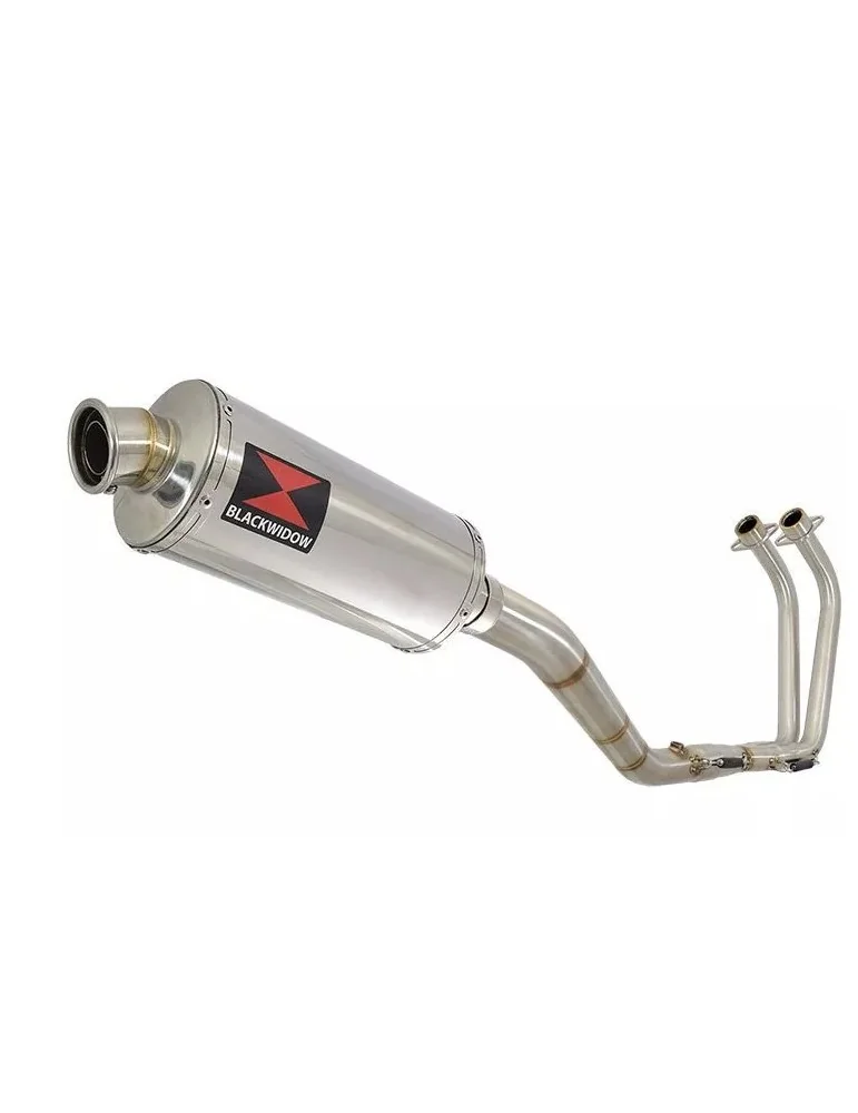 YZF R3 YZF R25 2015 - 2017 Decata Ligne complète + Silencieux Ovale En Inox 300mm