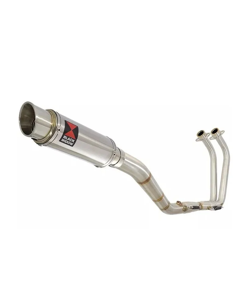 YZF R3 YZF R25 2015 - 2017 Decata Ligne complète + Silencieux Rond GP Style En Inox 230mm