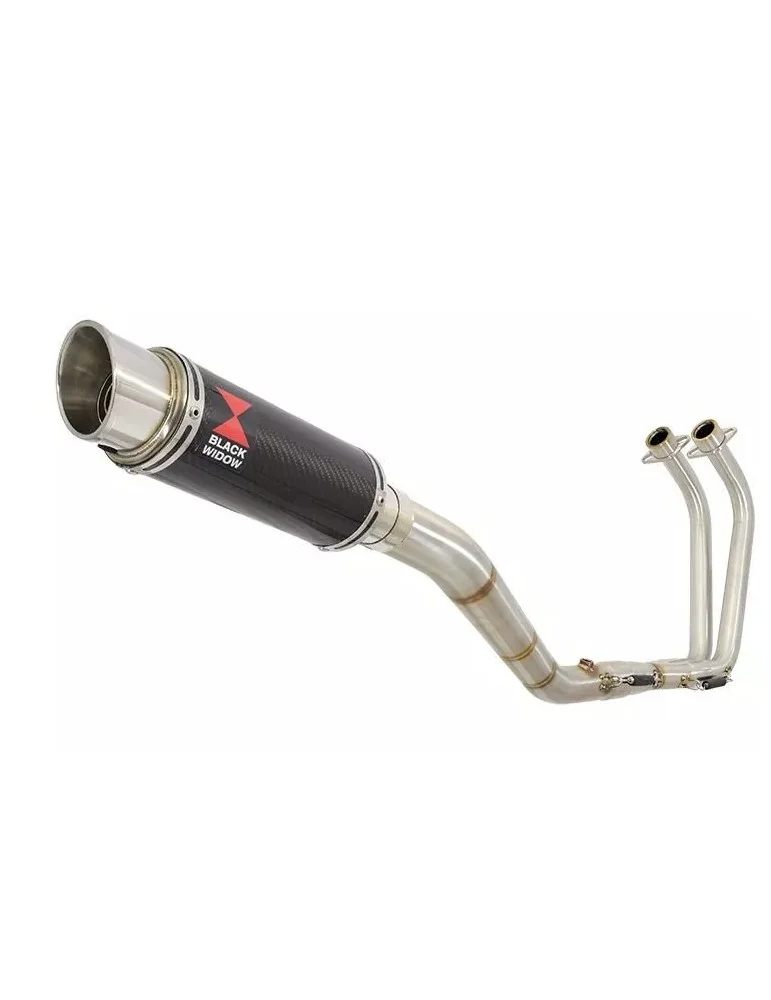 YZF R3 YZF R25 2015 - 2017 Decata Ligne complète + Silencieux GP Style Rond En Carbone 230mm
