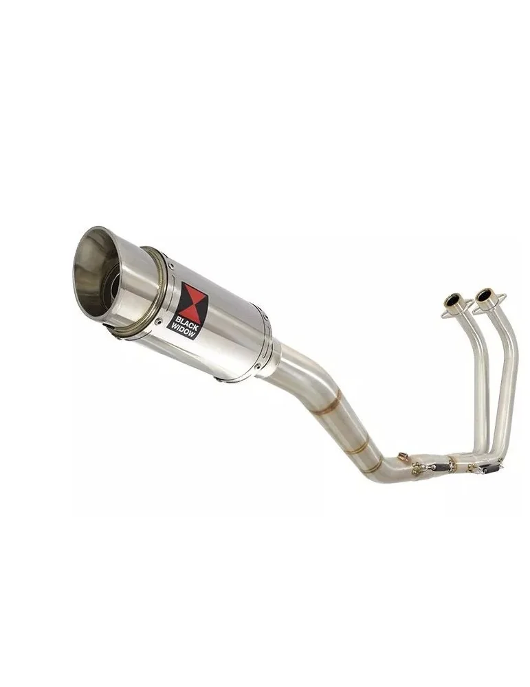 YZF R3 YZF R25 2015 - 2017 Decata Ligne complète + Silencieux Rond En Inox 200mm