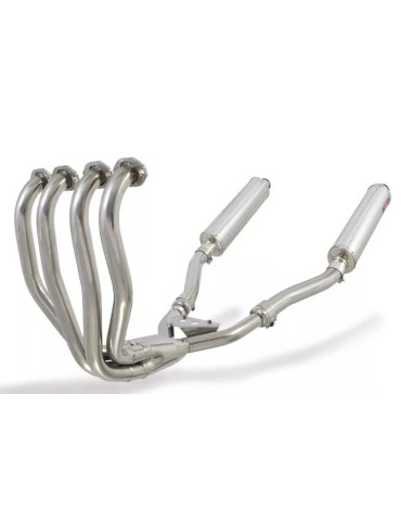 ZZR400 ZZR 400 4-2 Ligne complètes & Ovale Silencieux En Inox 400mm