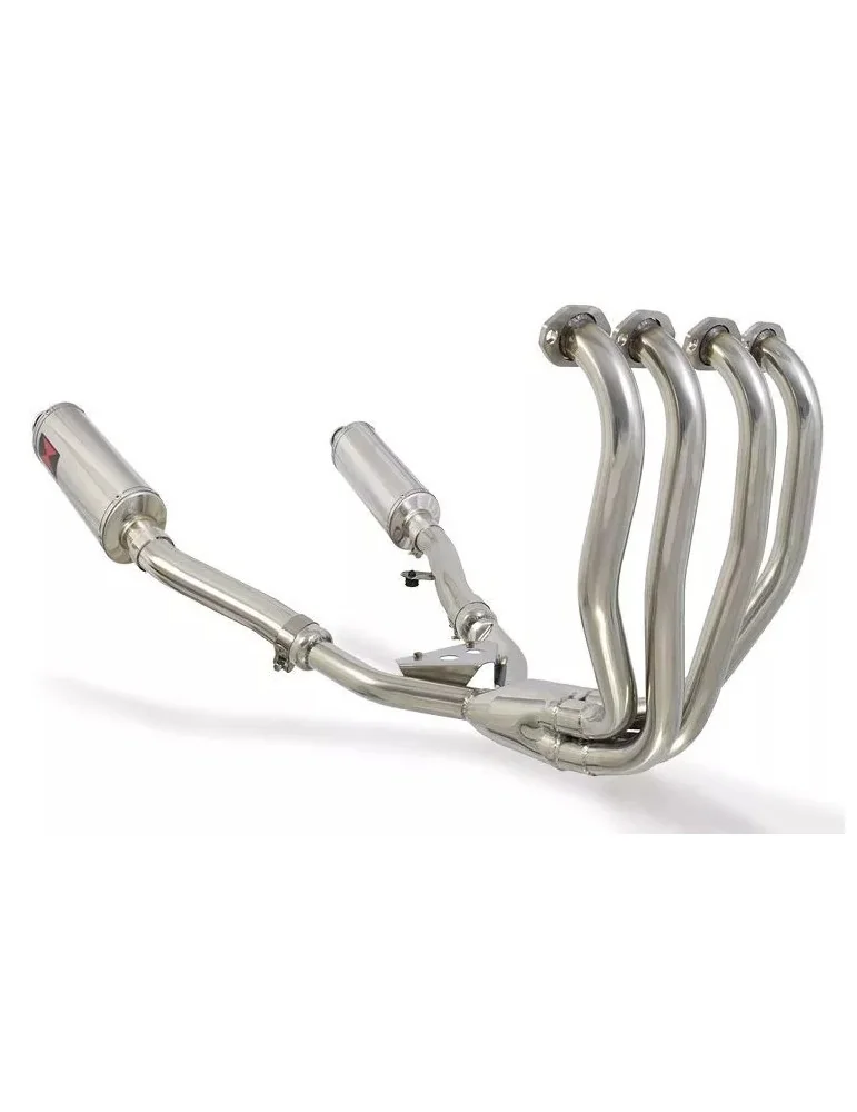 ZZR400 ZZR 400 4-2 Ligne complètes & Ovale Silencieux En Inox 300mm