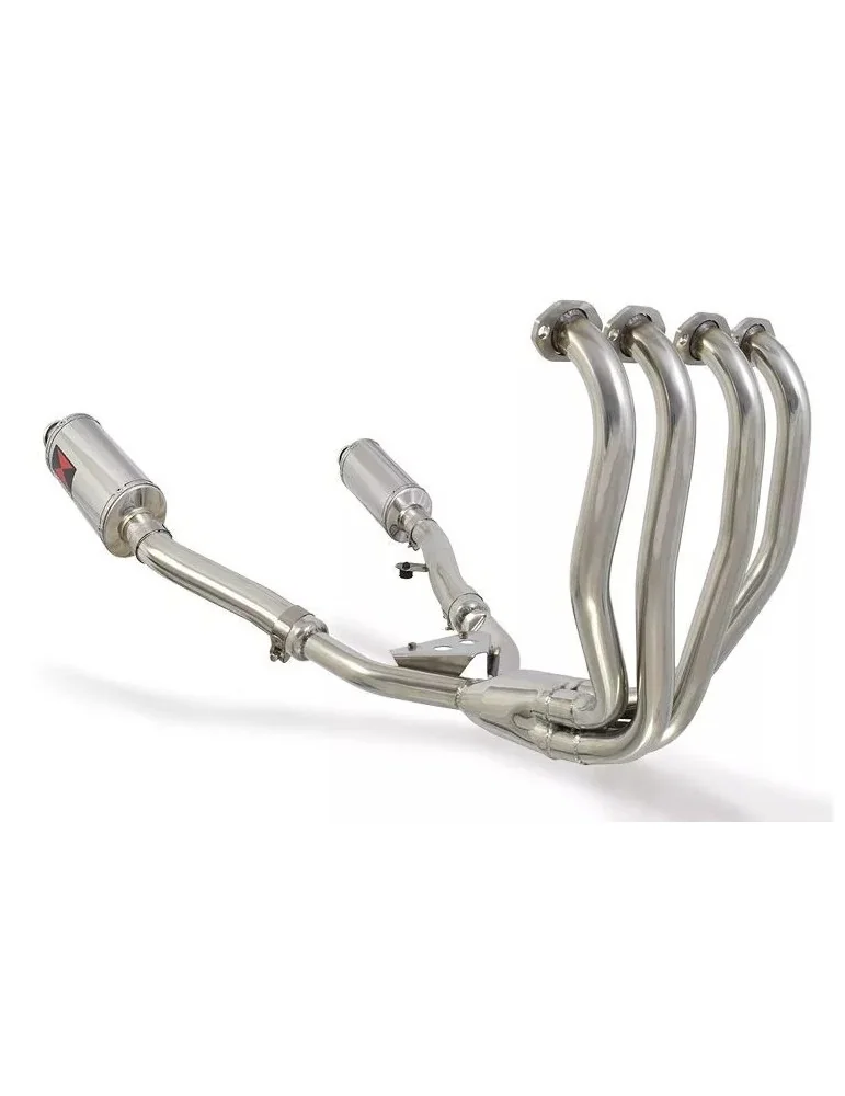 ZZR400 ZZR 400 4-2 Ligne complètes & Ovale Silencieux En Inox 230mm