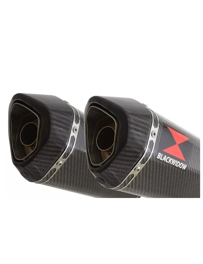 GL1500 GL 1500 GOLDWING Kit & Silencieux Hexagonale En Carbone 300mm