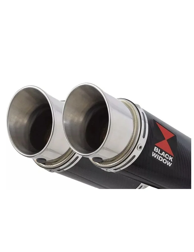 GL1500 GL 1500 GOLDWING Kit & Silencieux Rond En Carbone 200mm