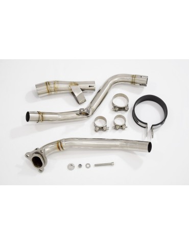 Honda NC 700 750 Integra 700 750 Decata Ligne complète / Silencieux Ovale En Carbone + Carbone Tip 300mm