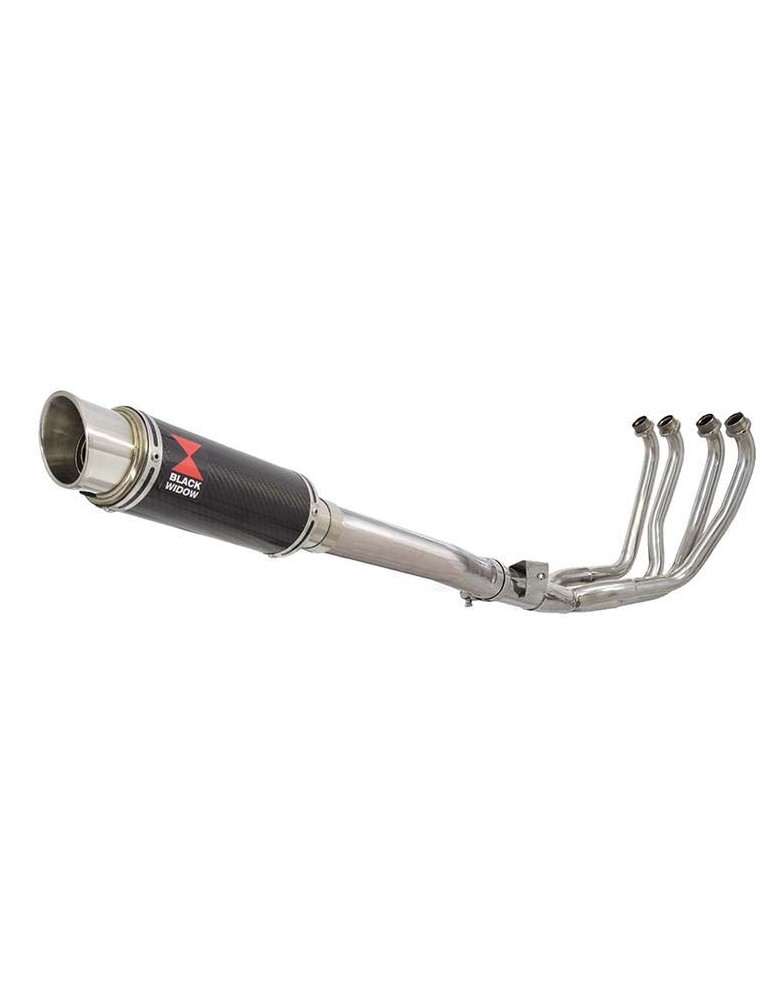 YZF1000 YZF1000R 1996-2003 Thunderace Ligne complètes & Silencieux GP Rond En Carbone + Canule en Titane 230mm