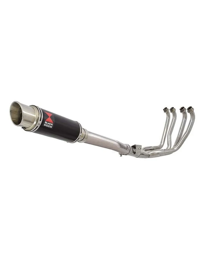 YZF1000 YZF1000R 1996-2003 Thunderace Ligne complète & Silencieux Rond GP Style Noir En Inox 230mm