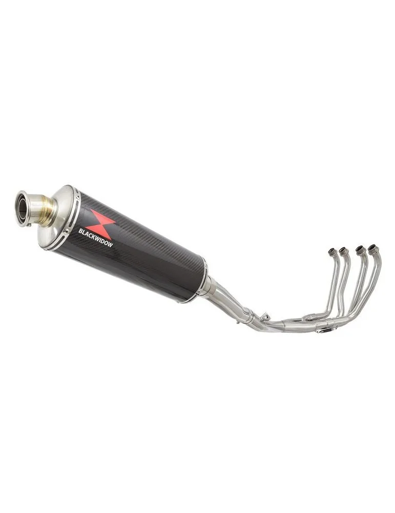 Yamaha YZF600R YZF 600 Thundercat Ligne complète & Silencieux Ovale En Carbone 400mm