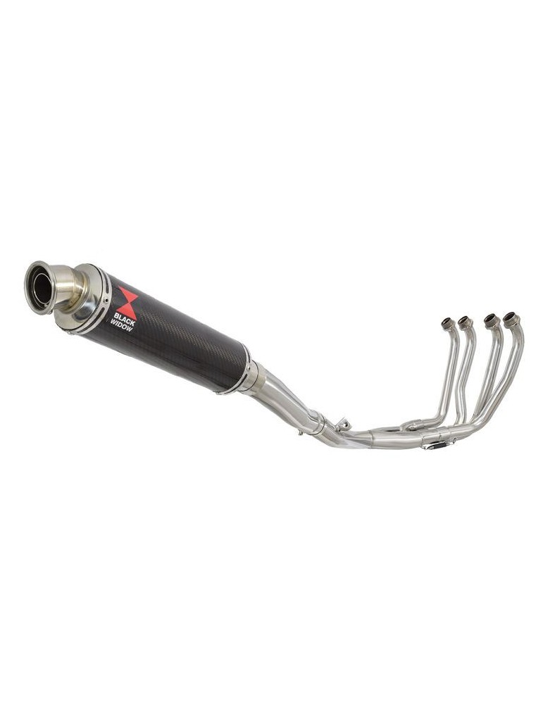Yamaha YZF600R YZF 600 Thundercat Ligne complète & Silencieux Rond En Carbone 350mm