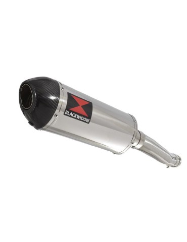 Yamaha YZF600R YZF 600 Thundercat Tube de raccord et Silencieux Ovale En Inox + Canule En Carbone 300mm