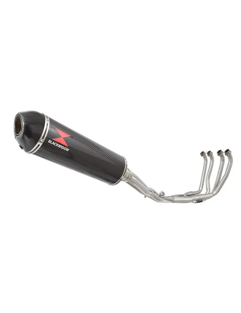 Yamaha YZF600R YZF 600 Thundercat Ligne complète & Silencieux Ovale En Carbone 400mm