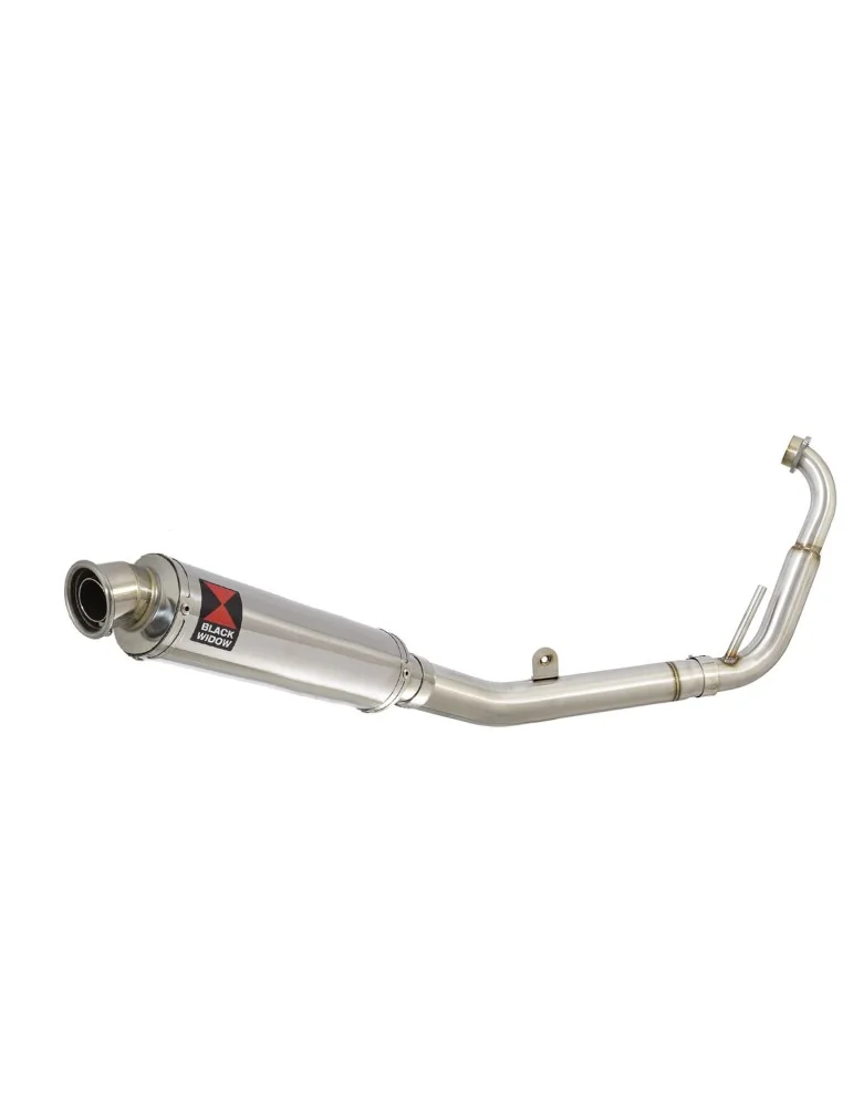YZF-R 125 2008 - 2013 Passage Bas Diamètre XL Ligne complète & Silencieux Rond En Inox 350mm