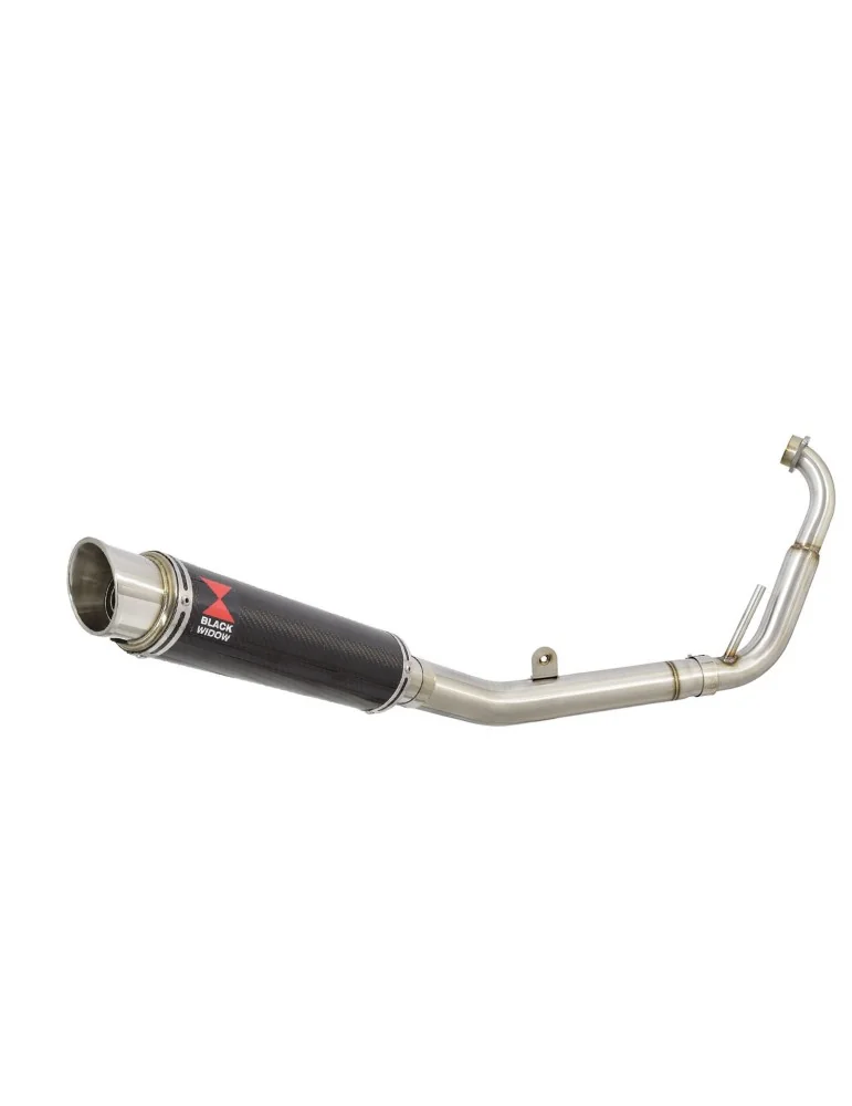 YZF-R 125 2008 - 2013 Passage Bas Diamètre XL Ligne complète & Silencieux GP Rond En Carbone 350mm