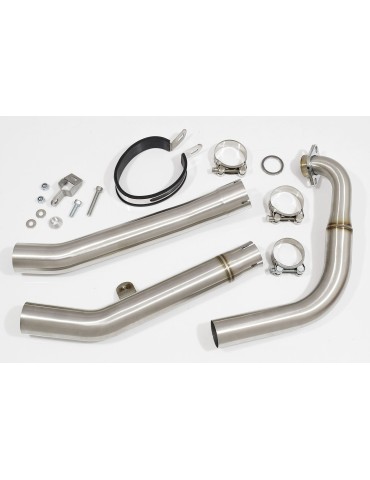 YZF-R 125 2014 - 2018 Hi Level Diamètre XL Ligne complète & Silencieux Ovale Noir En Inox + Canule En Carbone 300m