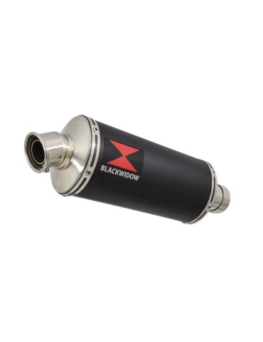 YZF-R 125 2014 - 2018 Hi Level Diamètre XL Ligne complète & Silencieux Ovale Noir En Inox 300mm