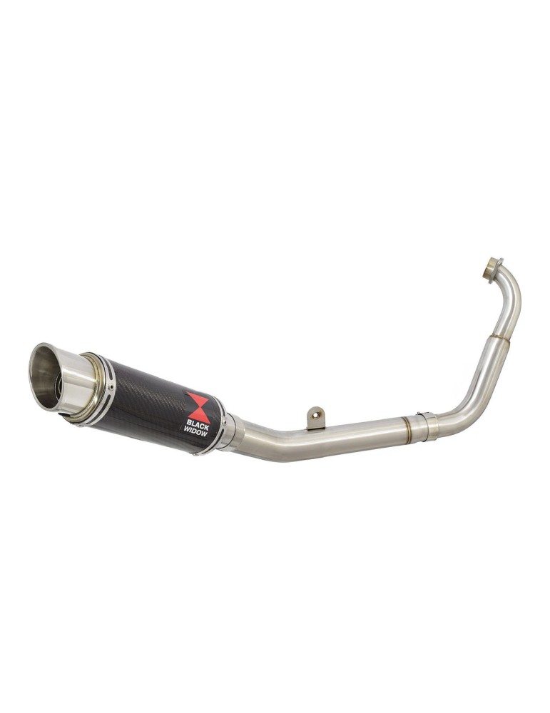 YZF-R 125 2014 - 2018 Passage Bas Diamètre XL Ligne complète & Silencieux GP Rond En Carbone 230mm
