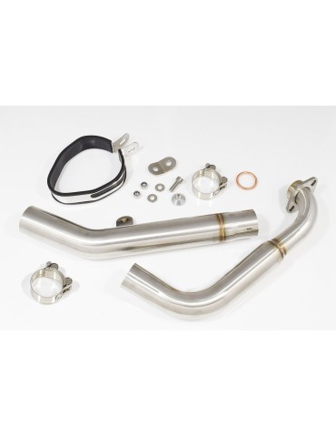 YZF-R 125 2014 - 2018 Passage Bas Diamètre XL Ligne complète & Silencieux Tri Ovale En Carbone 250mm