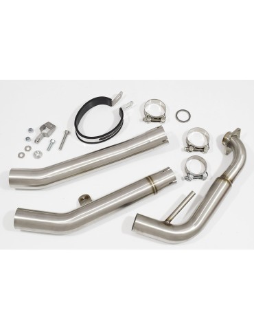 YZF-R 125 2008 - 2013 Passage Haut Diamètre XL Ligne complète & Silencieux GP Rond En Inox 230mm