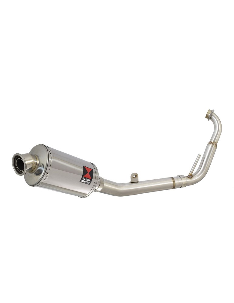 YZF-R 125 2008 - 2013 Passage Bas Diamètre XL Ligne complète & Silencieux Ovale En Inox 230mm