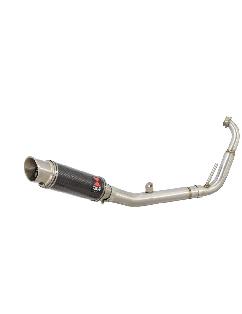 YZF-R 125 2008 - 2013 Passage Bas Diamètre XL Ligne complète & Silencieux GP Rond En Carbone + Canule en Titane 230mm