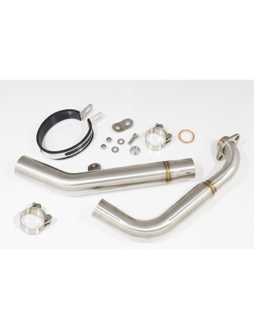 YZF-R 125 2014 - 2017 Passage Bas Diamètre XL Ligne complète & Silencieux Ovale En Carbone 200mm