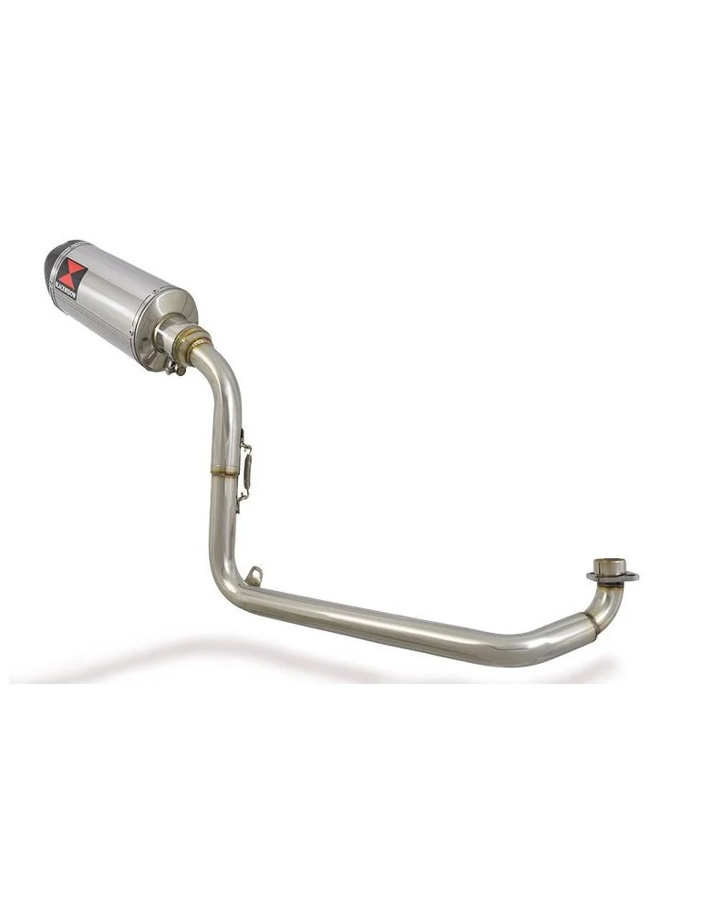 MSX 125 GROM 1-1 Ligne complète & Silencieux Ovale En Inox + Carbone Tip 300mm