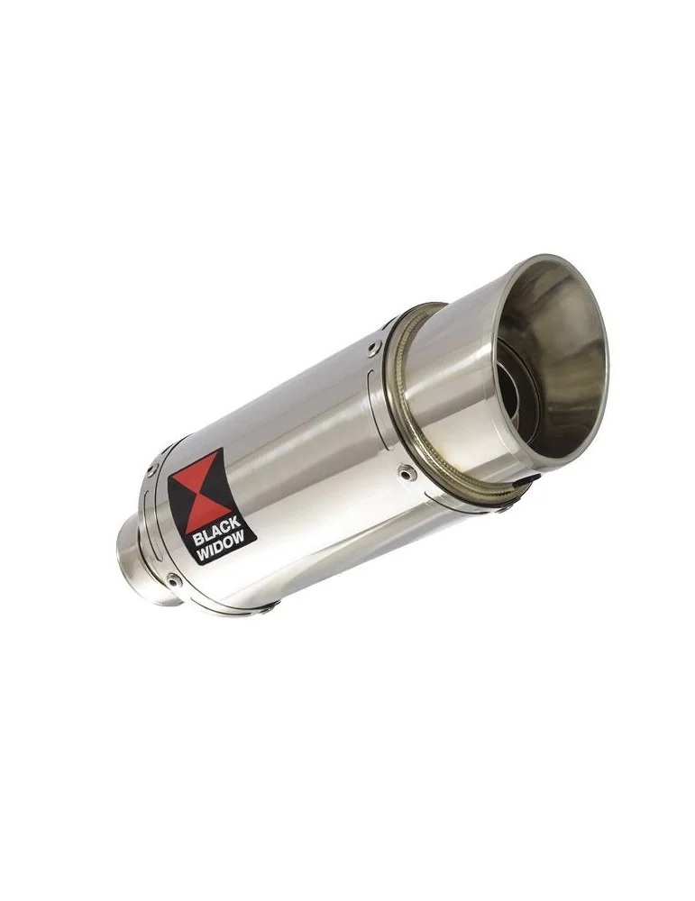 R850GS Echppement sport tube de raccord et Rond Silencieux En Inox 200mm