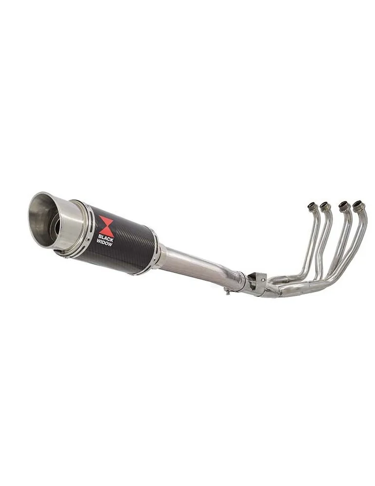 YZF1000 YZF1000R 1996-2003 Thunderace Ligne complète & Silencieux Rond En Carbone 200mm