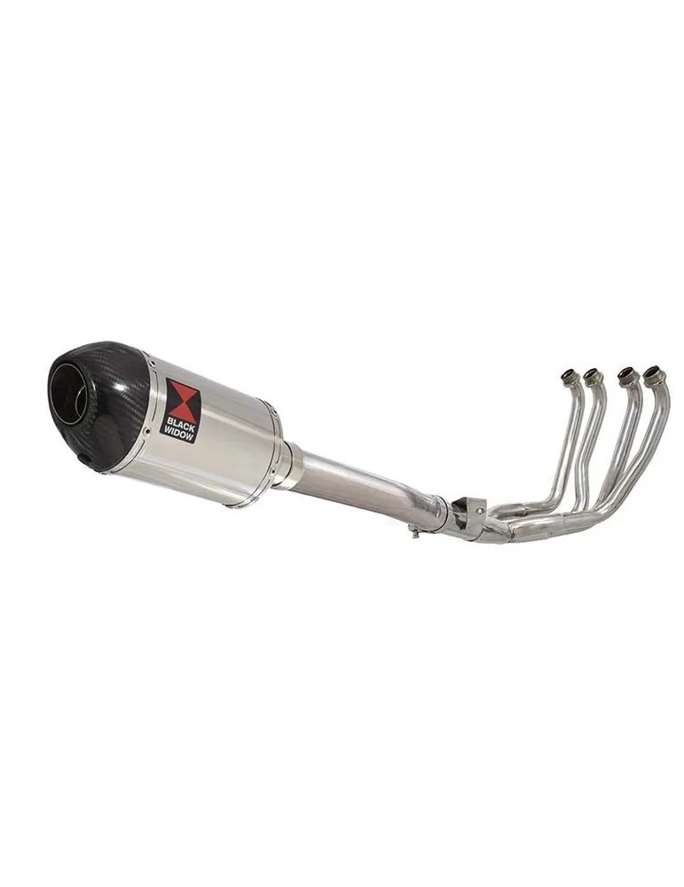 YZF1000 YZF1000R 1996-2003 Thunderace Ligne complète & Silencieux Ovale En Inox + Canule En Carbone 200mm