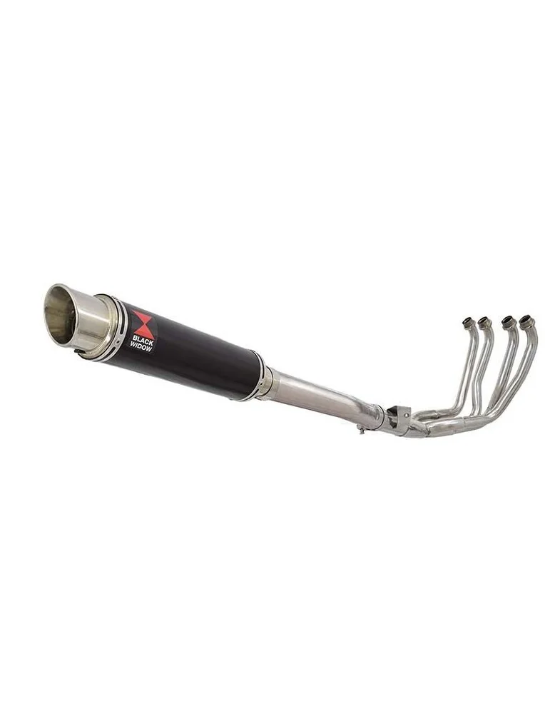 YZF1000 YZF1000R 1996-2003 Thunderace Ligne complète & Silencieux Rond GP Style Noir En Inox 350mm