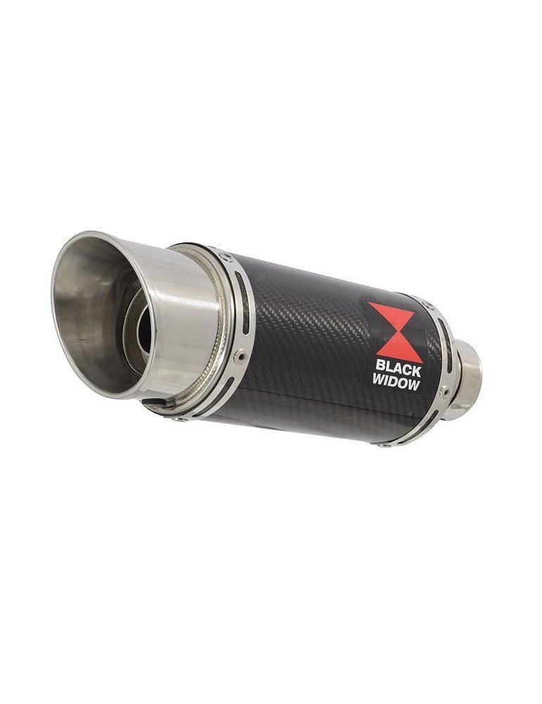 GSX1250FA GSX 1250 2010-2016 Water Cooled Exhaust tube de raccord et Rond En Carbone Silencieux 200mm